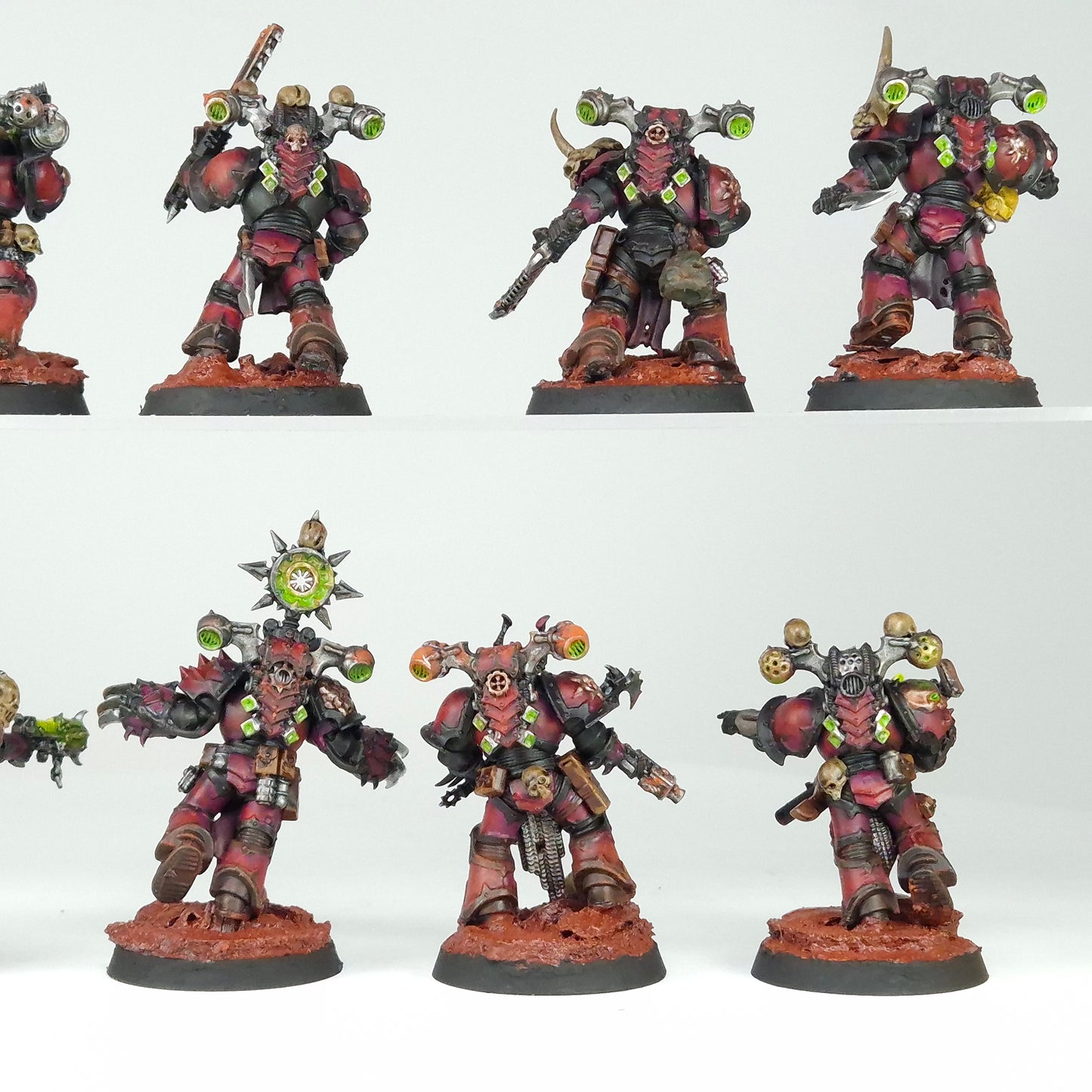 Legionnaires - Red Corsairs - Chaos Space Marines - Warhammer 40k