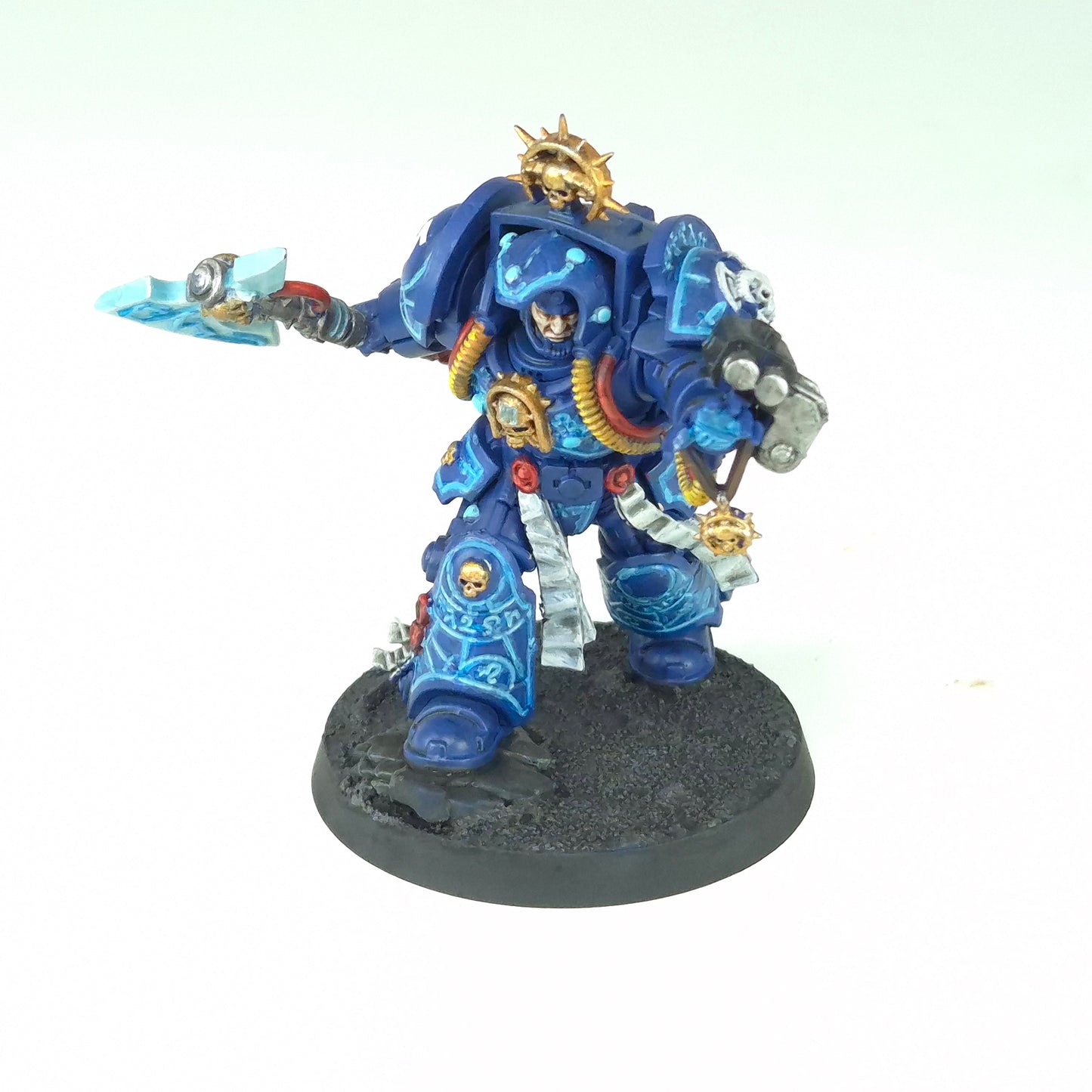 Librarian in Terminator Armour - Ultramarines - Space Marines - Warhammer 40k