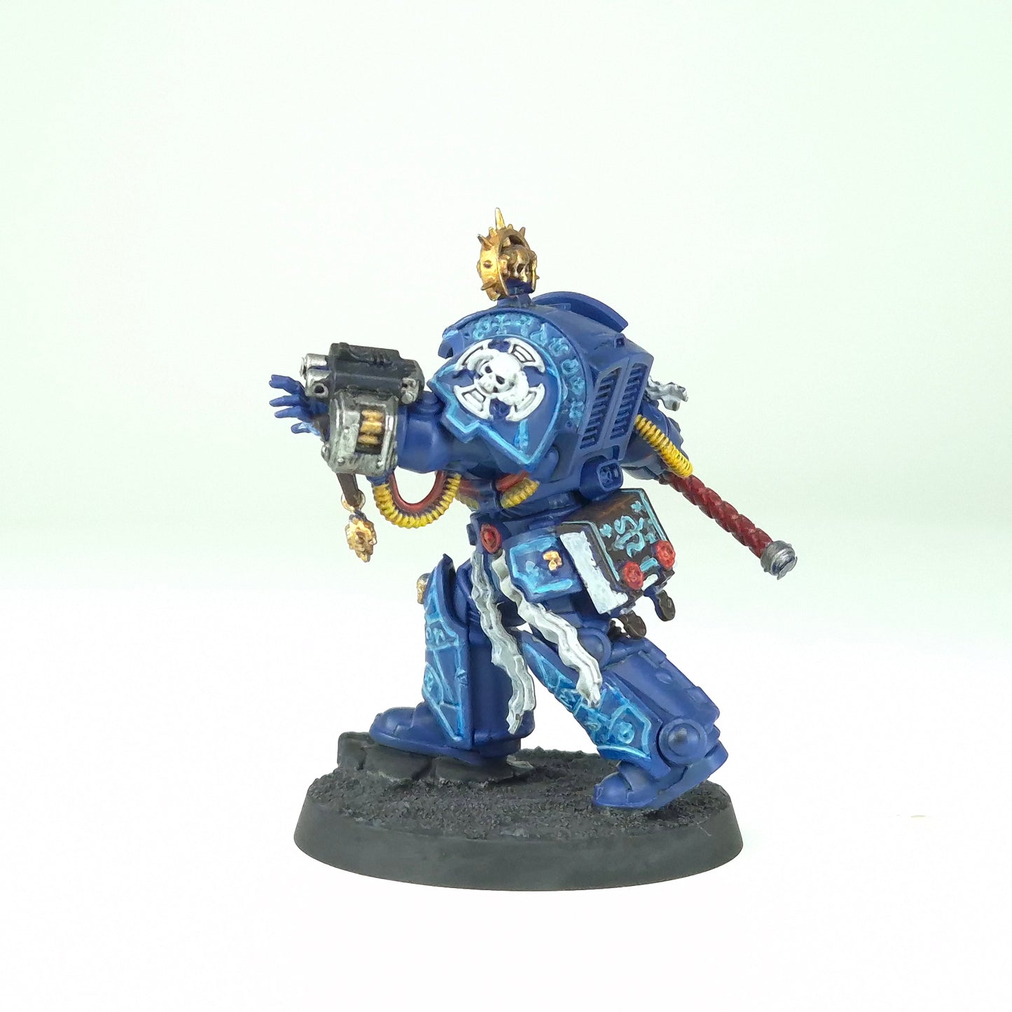 Librarian in Terminator Armour - Ultramarines - Space Marines - Warhammer 40k