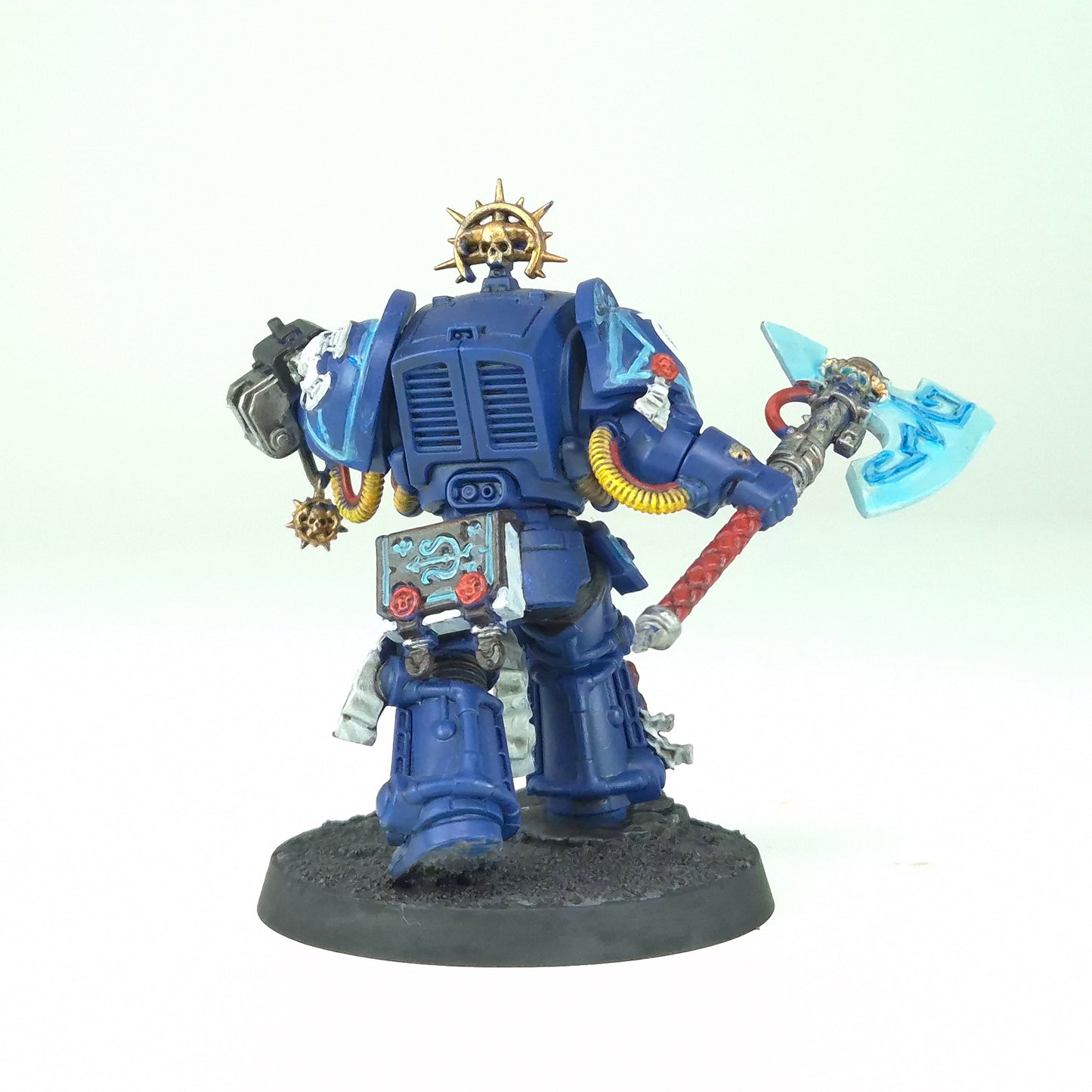 Librarian in Terminator Armour - Ultramarines - Space Marines - Warhammer 40k