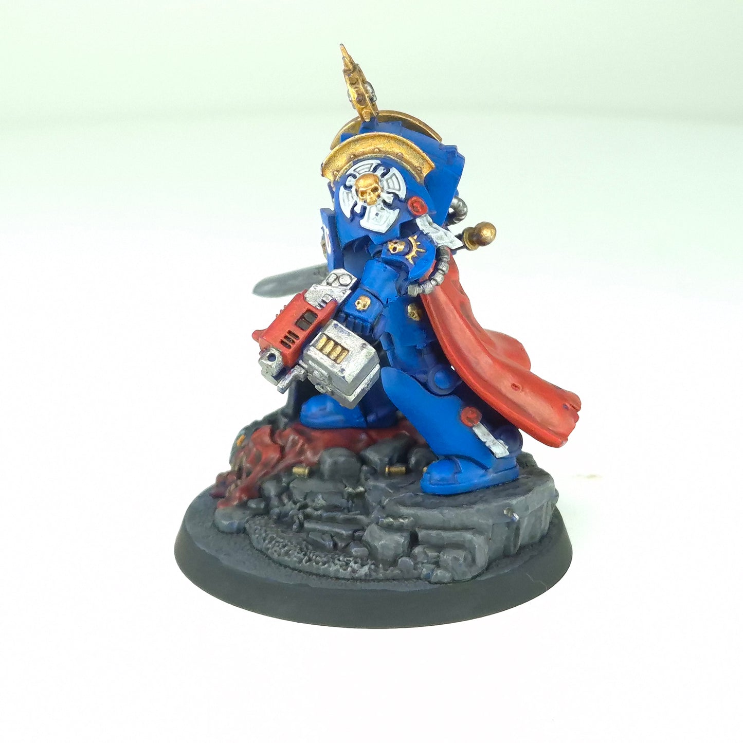 Captain in Terminator Armour - Ultramarines - Space Marines - Warhammer 40k