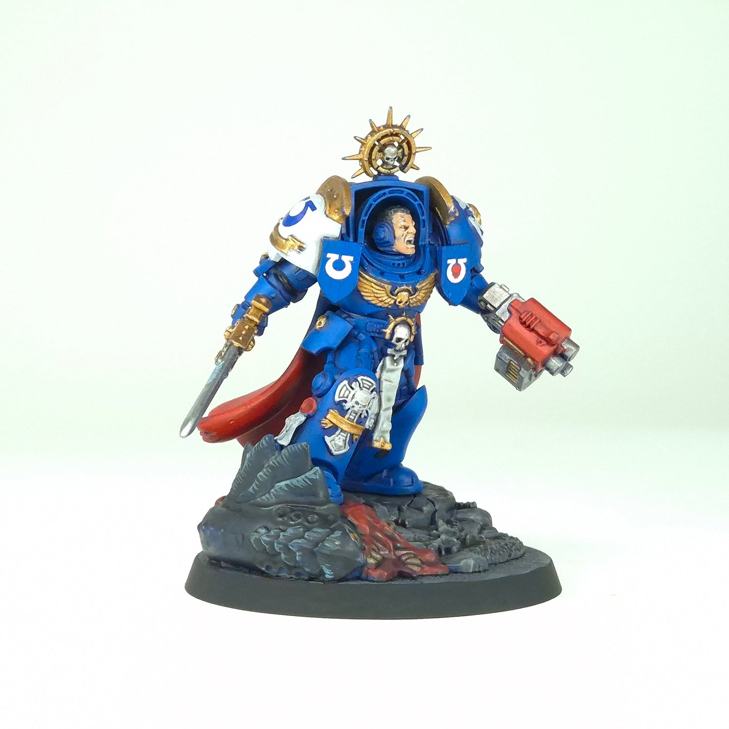 Captain in Terminator Armour - Ultramarines - Space Marines - Warhammer 40k