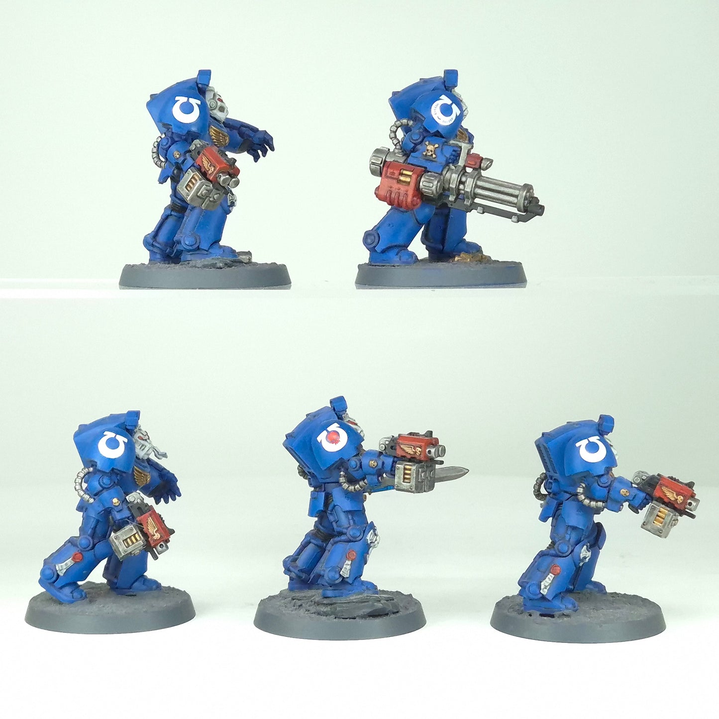 Terminators - Ultramarines - Space Marines - Warhammer 40k