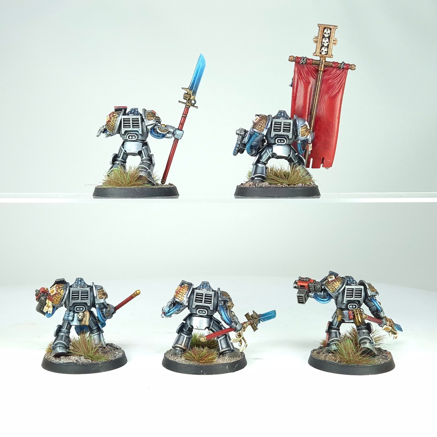 Brotherhood Terminators - Grey Knights - Space Marines - Warhammer 40k