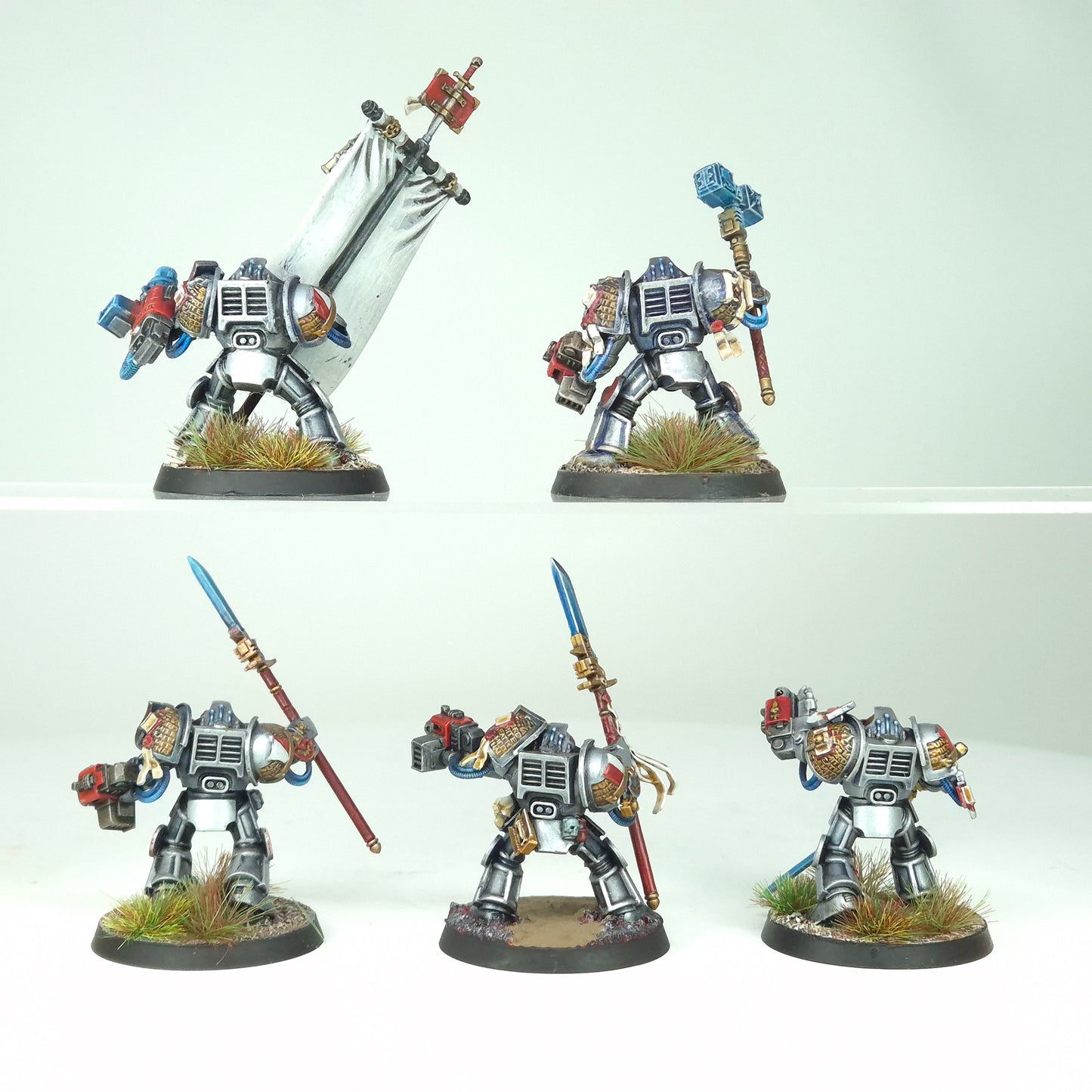 Brotherhood Terminators - Grey Knights - Space Marines - Warhammer 40k