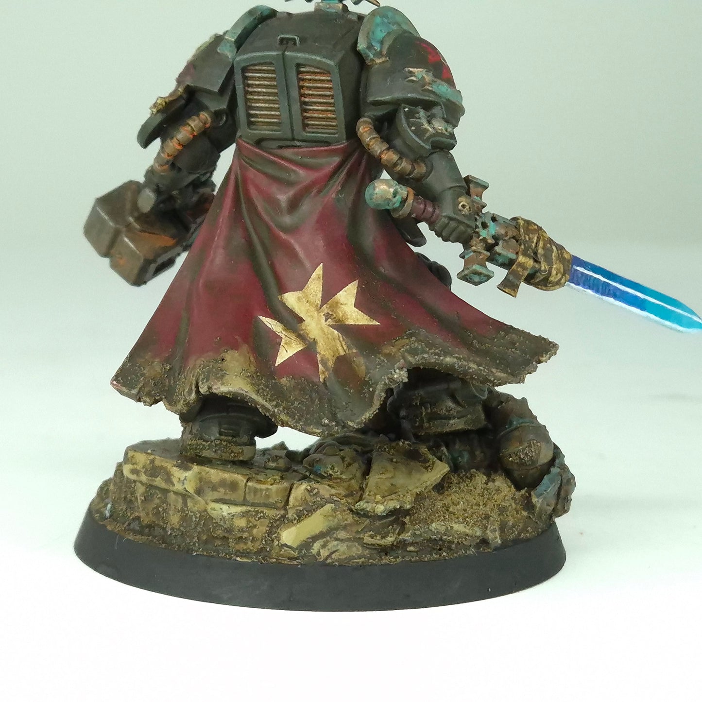 Captain in Terminator Armour - Black Templars - Space Marines - Warhammer 40k