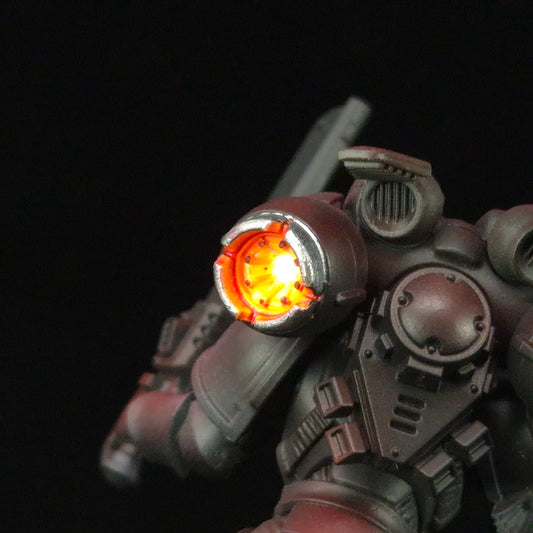 How to Paint Realistic Jet Burners on Space Marine Jump Packs: A Step-by-Step Guide