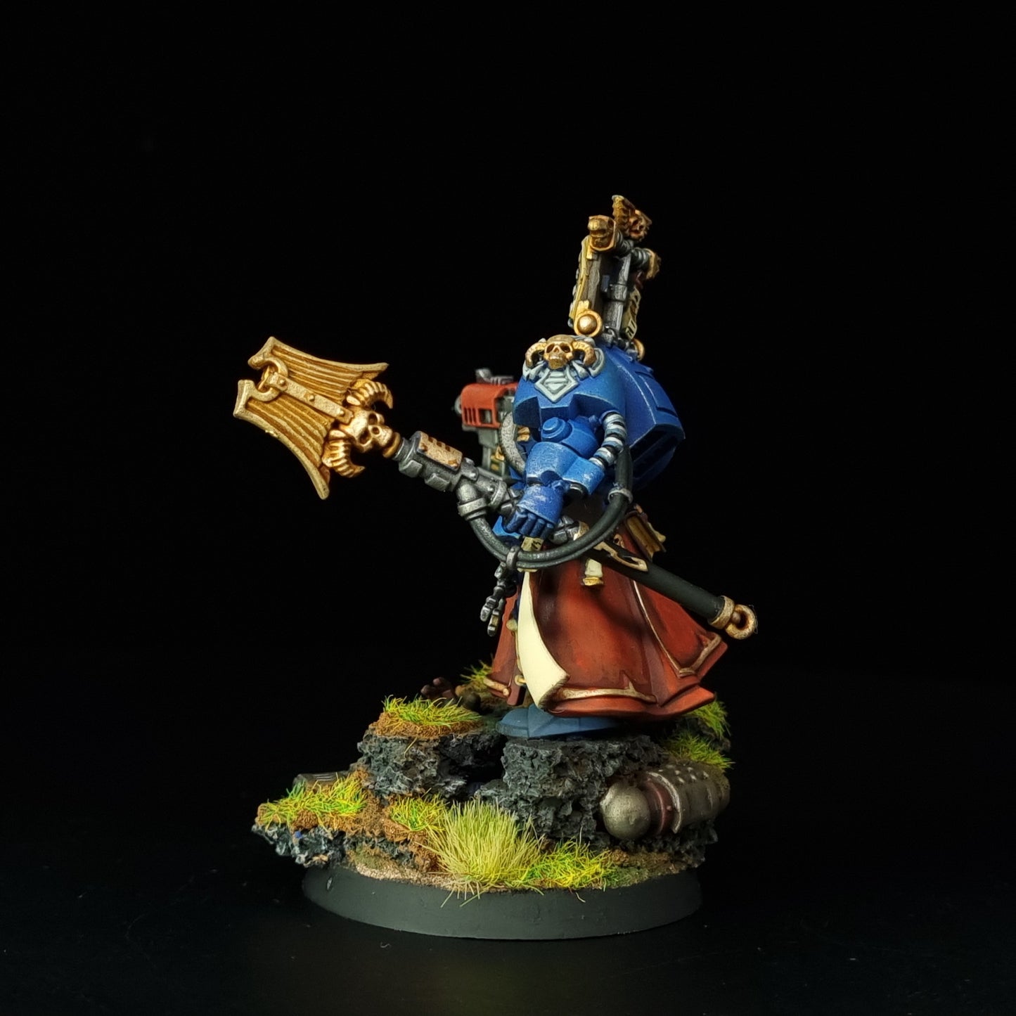 Librarian in Terminator Armour - Ultramarines - Space Marines - Warhammer 40k