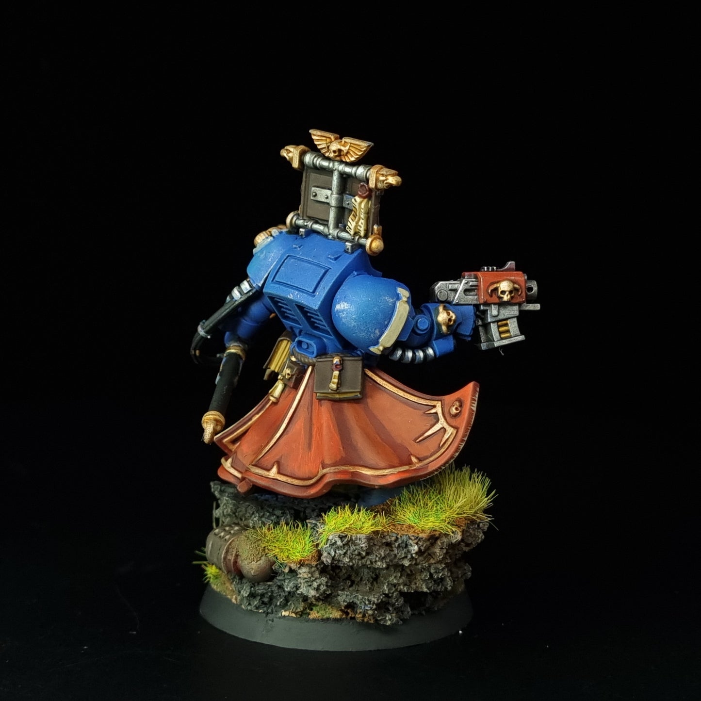 Librarian in Terminator Armour - Ultramarines - Space Marines - Warhammer 40k