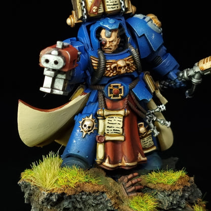 Librarian in Terminator Armour - Ultramarines - Space Marines - Warhammer 40k