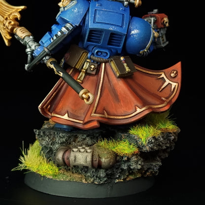 Librarian in Terminator Armour - Ultramarines - Space Marines - Warhammer 40k