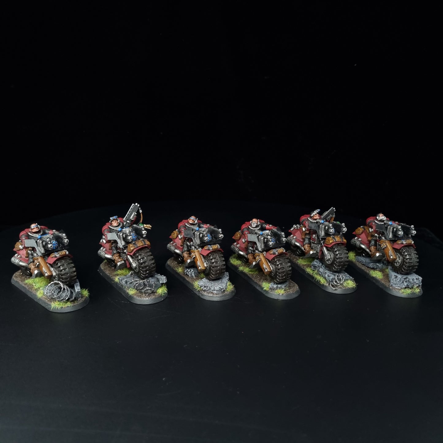 Scout Bikes - Blood Ravens - Space Marines - Warhammer 40k