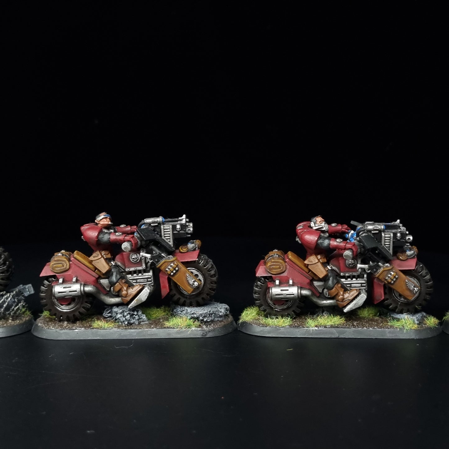 Scout Bikes - Blood Ravens - Space Marines - Warhammer 40k