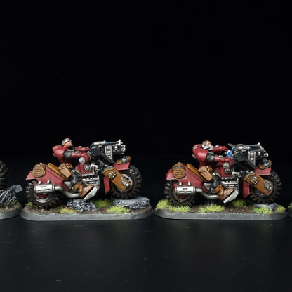 Scout Bikes - Blood Ravens - Space Marines - Warhammer 40k