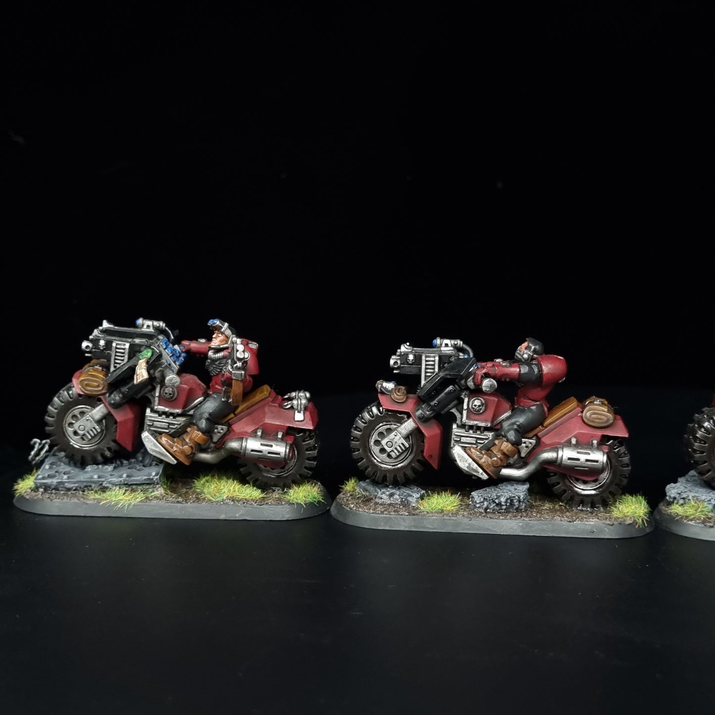 Scout Bikes - Blood Ravens - Space Marines - Warhammer 40k