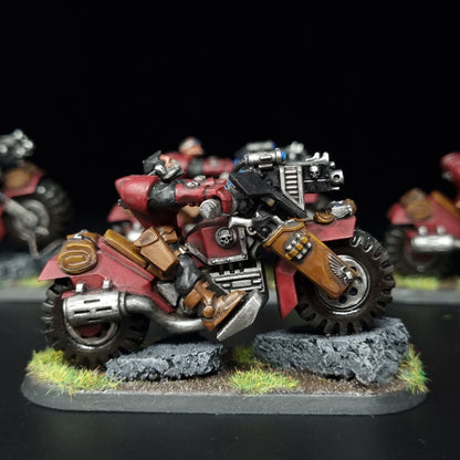 Scout Bikes - Blood Ravens - Space Marines - Warhammer 40k