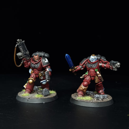 Lieutenant x2 - Space Marines - Warhammer 40k