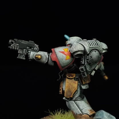 Lieutenant - White Scars - Space Marines - Warhammer 40k