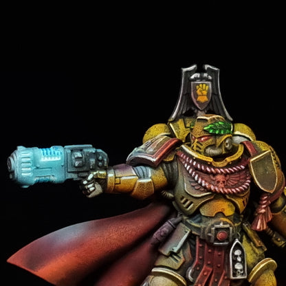 Captain with Power Fist - Imperial Fists - Space Marines - Warhammer 40k