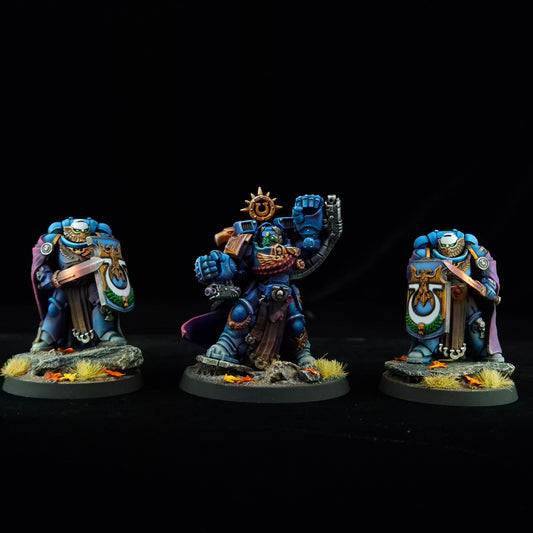 Marneus Calgar and Victrix Honour Guard - Ultramarines - Space Marines - Warhammer 40k