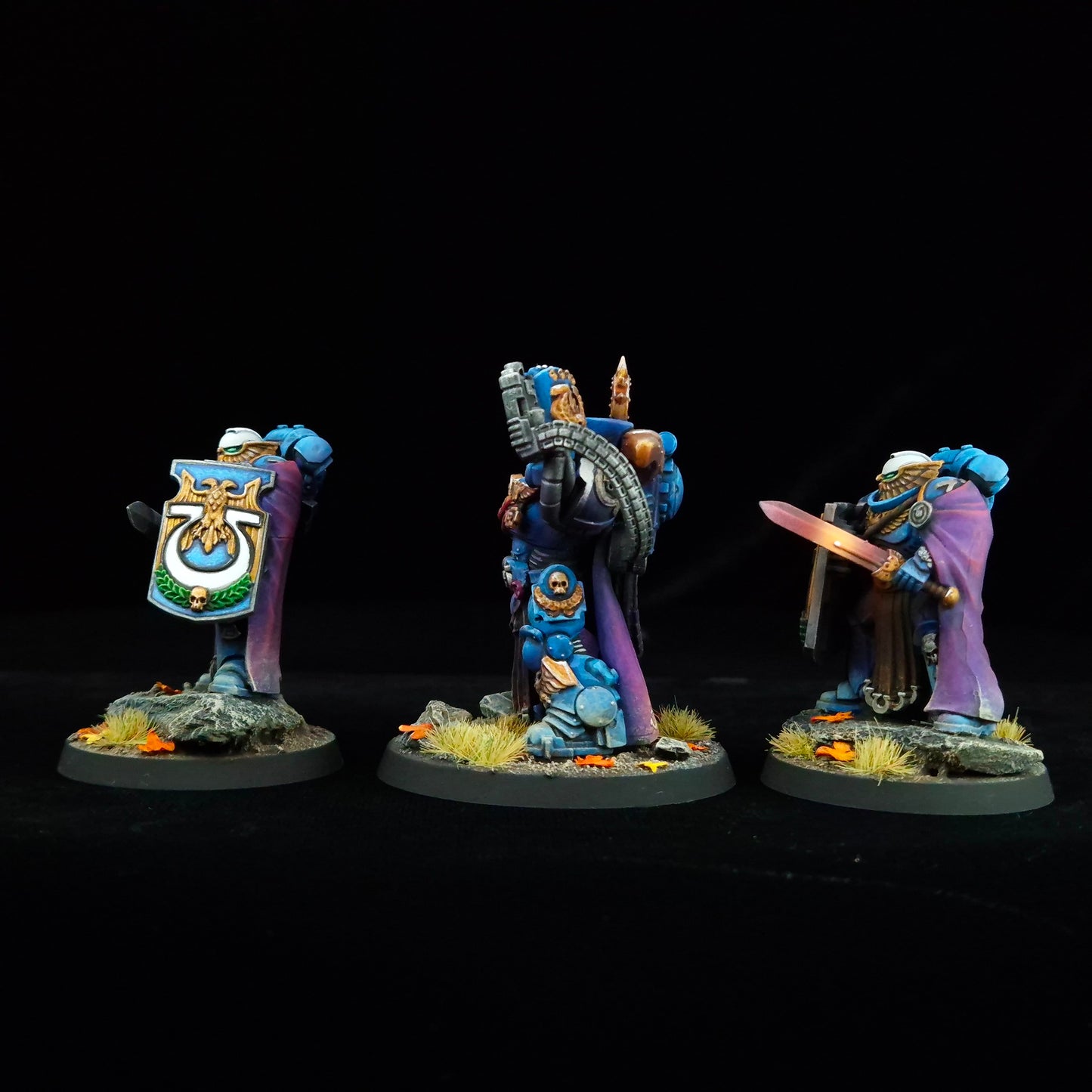 Marneus Calgar and Victrix Honour Guard - Ultramarines - Space Marines - Warhammer 40k