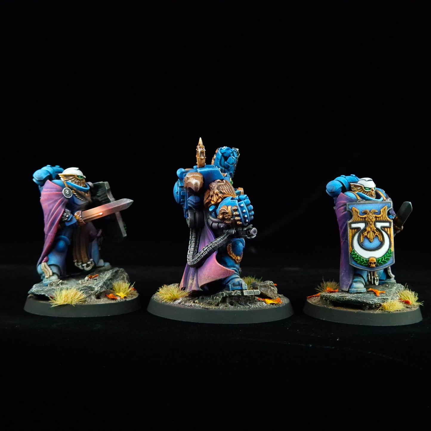 Marneus Calgar and Victrix Honour Guard - Ultramarines - Space Marines - Warhammer 40k