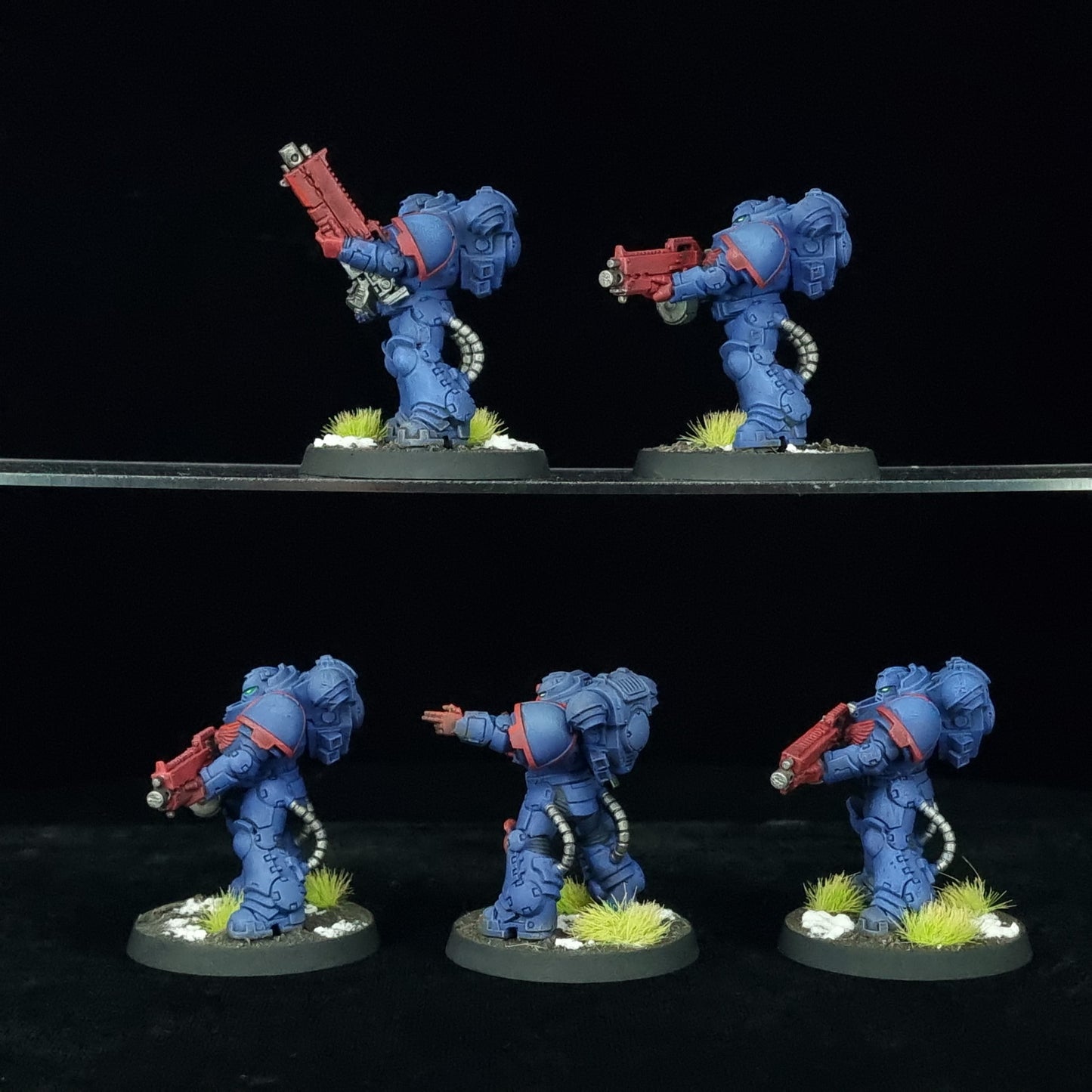 Heavy Intercessors - Crimson Fists - Space Marines - Warhammer 40k