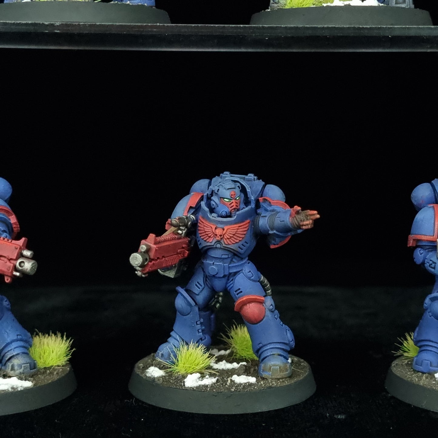 Heavy Intercessors - Crimson Fists - Space Marines - Warhammer 40k