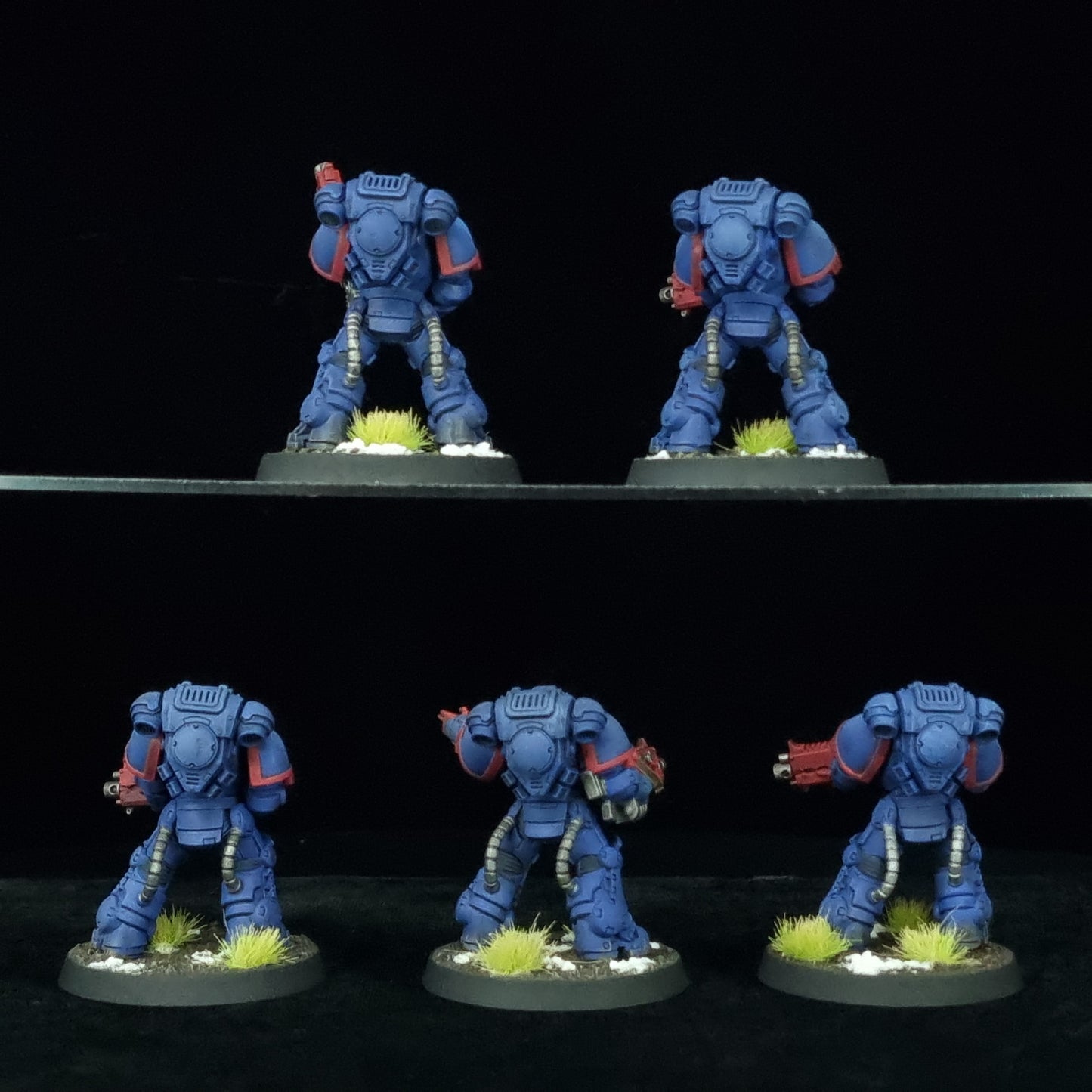 Heavy Intercessors - Crimson Fists - Space Marines - Warhammer 40k