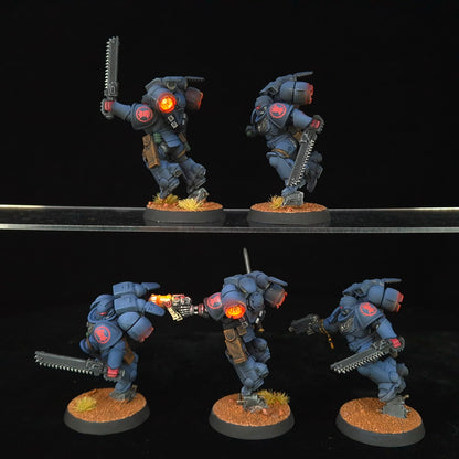 Jump Pack Intercessors - Crimson Fists - Space Marines - Warhammer 40k