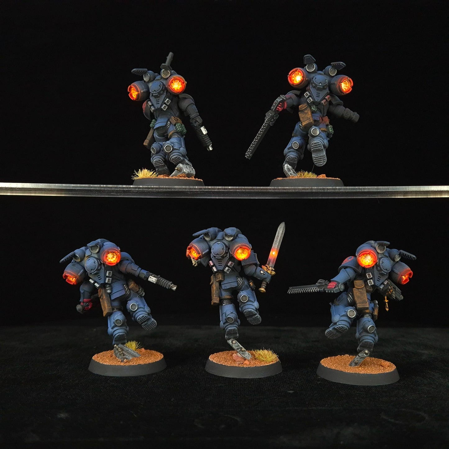 Jump Pack Intercessors - Crimson Fists - Space Marines - Warhammer 40k