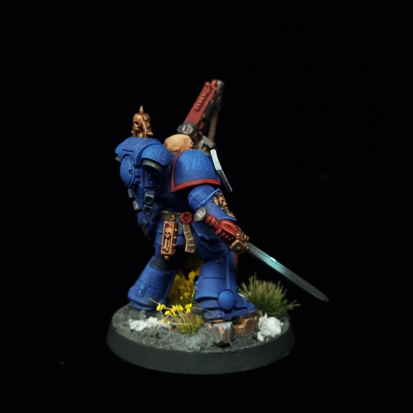 Lieutenant - Crimson Fists - Space Marines - Warhammer 40k