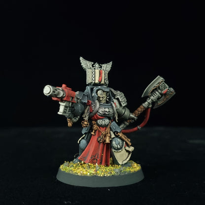 Librarian in Terminator Armour - Deathwatch - Space Marines - Warhammer 40k