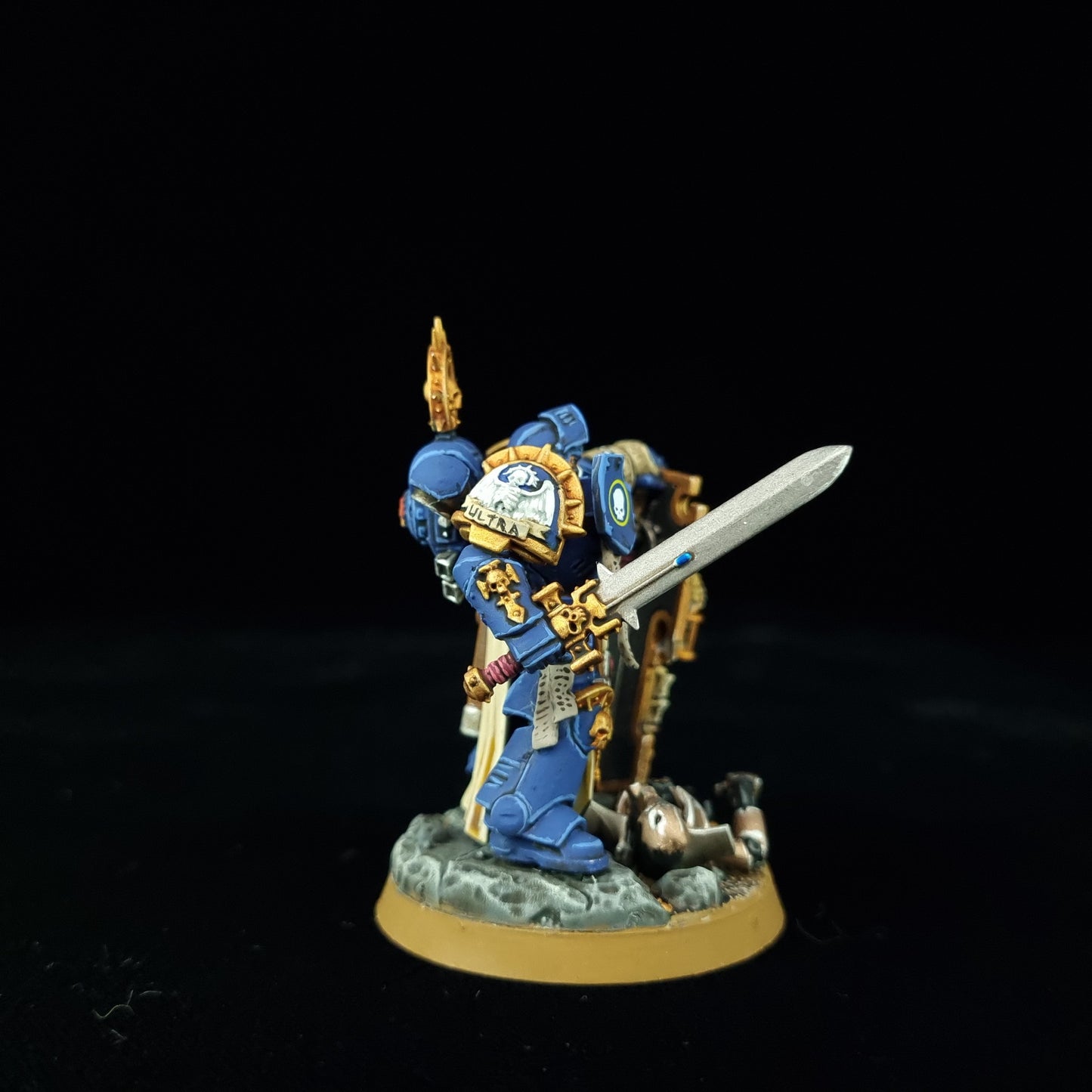 Bladeguard Captain - Ultramarines - Space Marines - Warhammer 40k