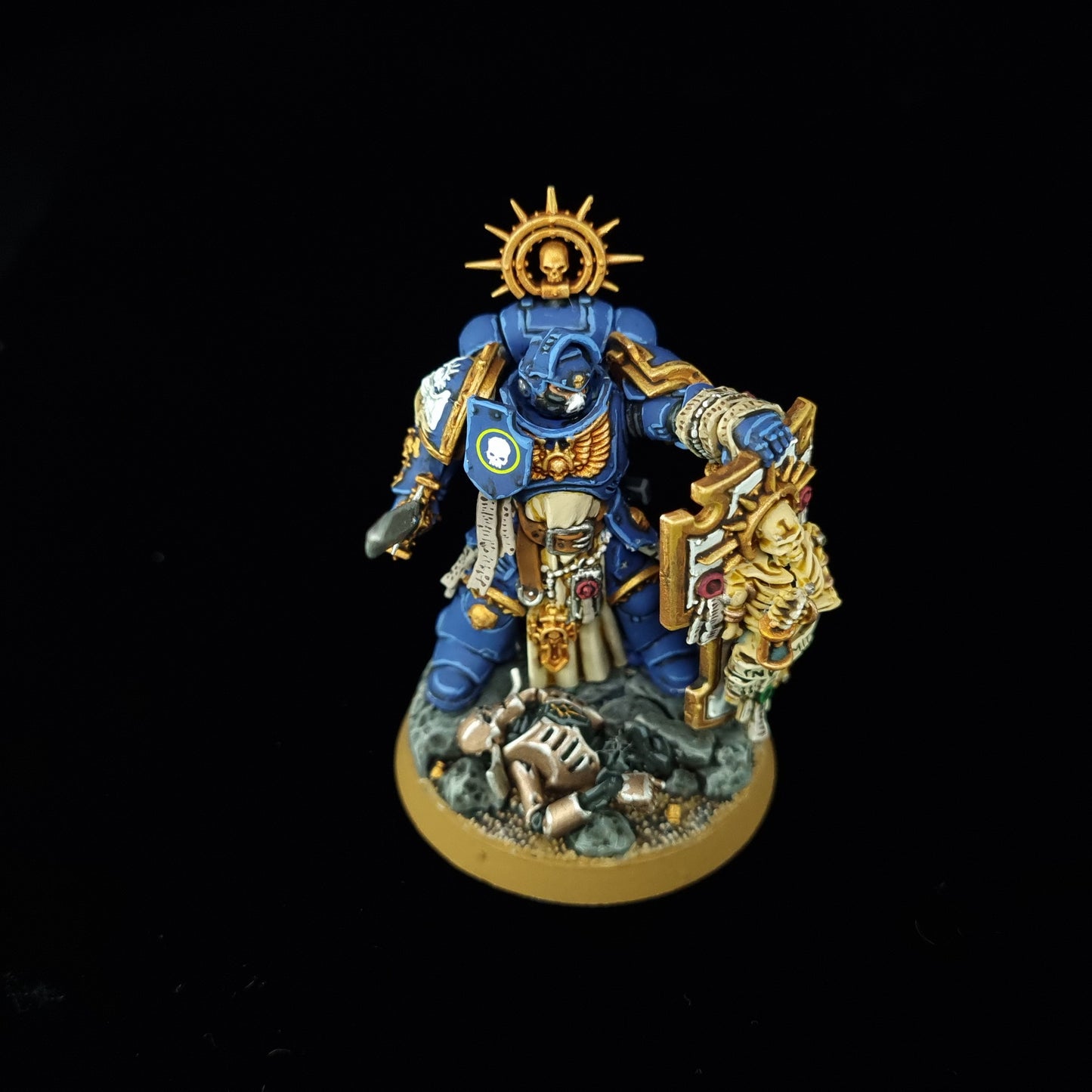 Bladeguard Captain - Ultramarines - Space Marines - Warhammer 40k