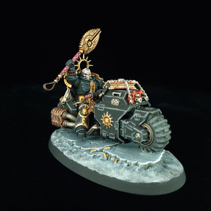 Chaplain on Bike - Ultramarines - Space Marines - Warhammer 40k