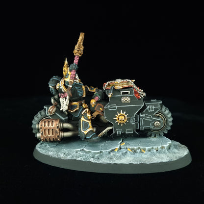 Chaplain on Bike - Ultramarines - Space Marines - Warhammer 40k