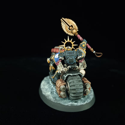 Chaplain on Bike - Ultramarines - Space Marines - Warhammer 40k