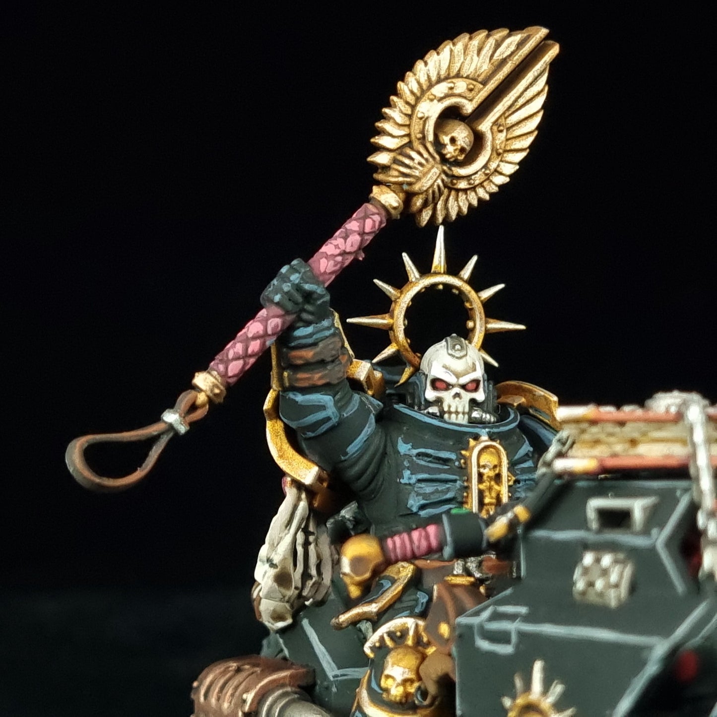 Chaplain on Bike - Ultramarines - Space Marines - Warhammer 40k