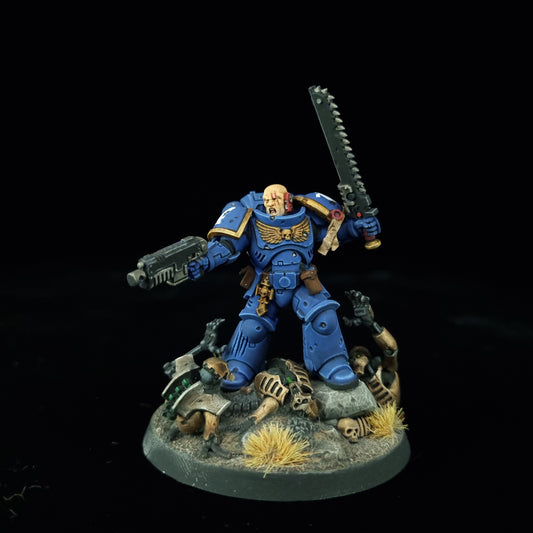 Sergeant Castus - Ultramarines - Space Marines - Warhammer 40k