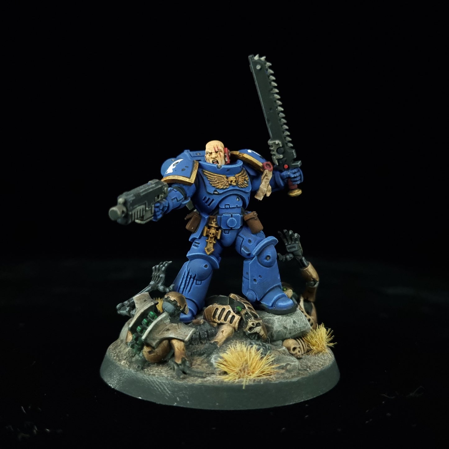 Sergeant Castus - Ultramarines - Space Marines - Warhammer 40k