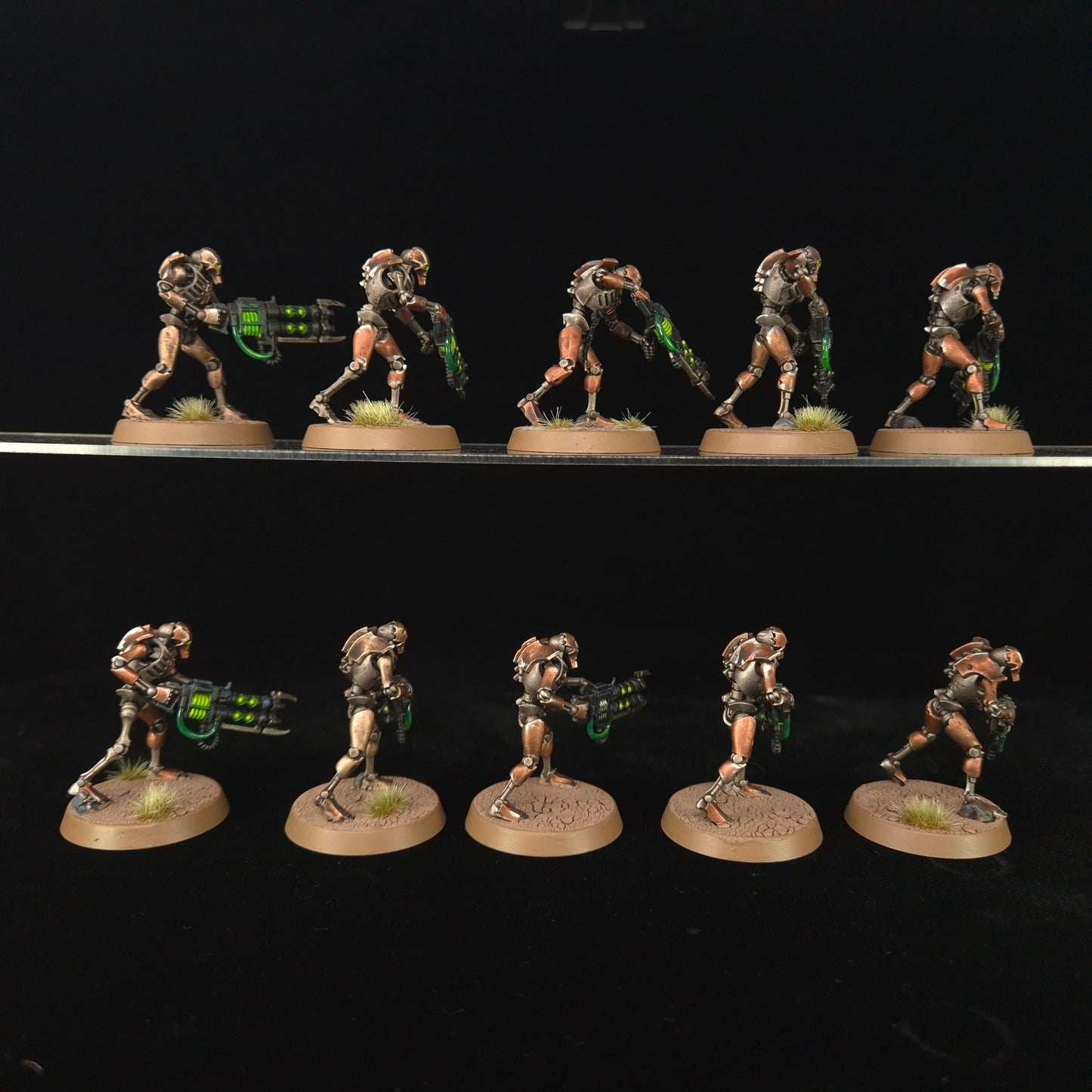 Necron Warriors - Szarekhan - Necrons - Warhammer 40k