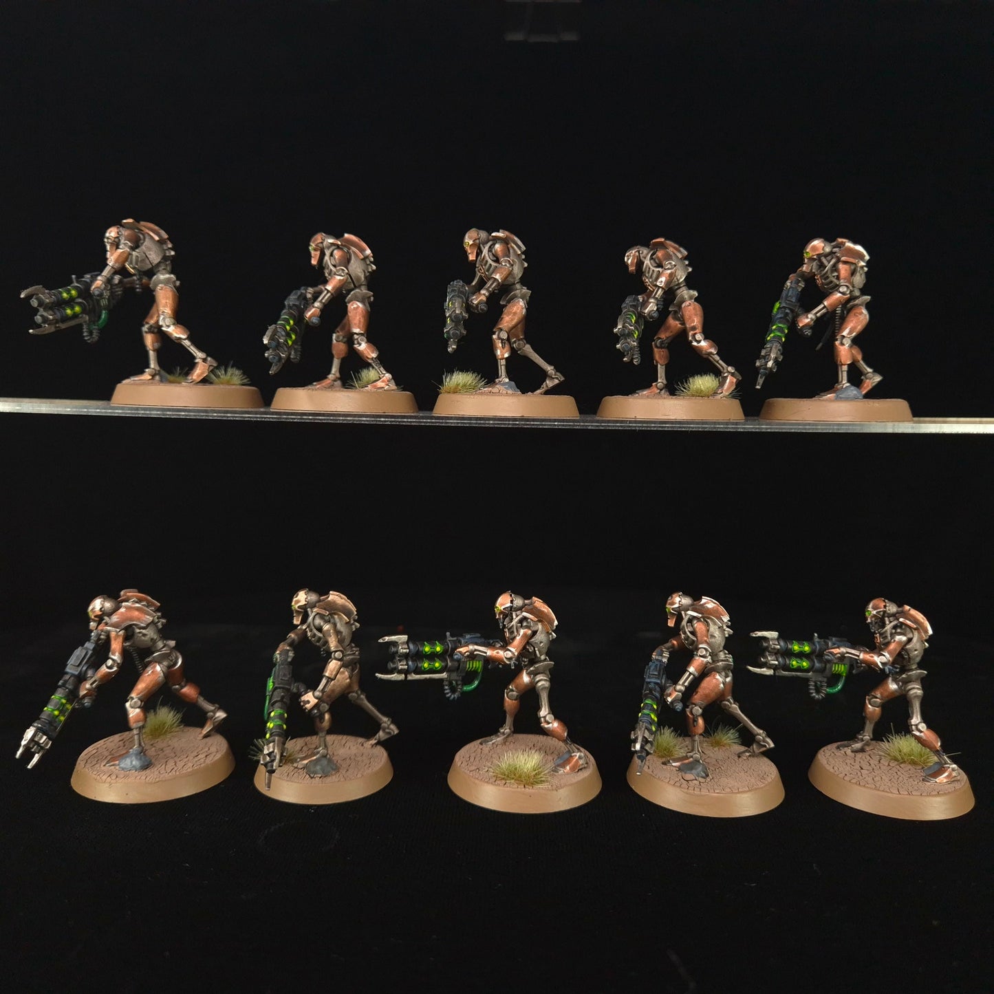 Necron Warriors - Szarekhan - Necrons - Warhammer 40k