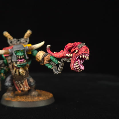 Warboss with Attack Squig - Evil Sunz - Orks - Warhammer 40k