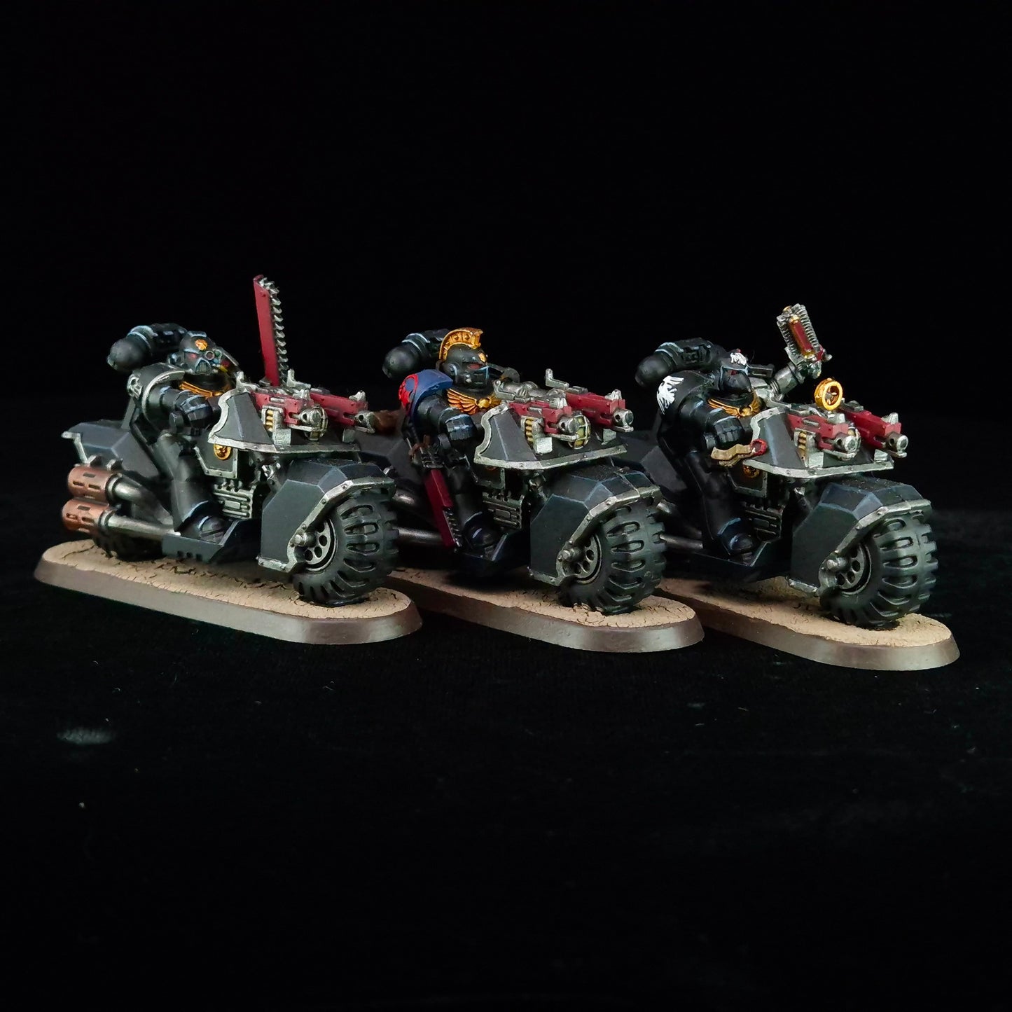 Veteran Bike Squad - Deathwatch - Space Marines - Warhammer 40k