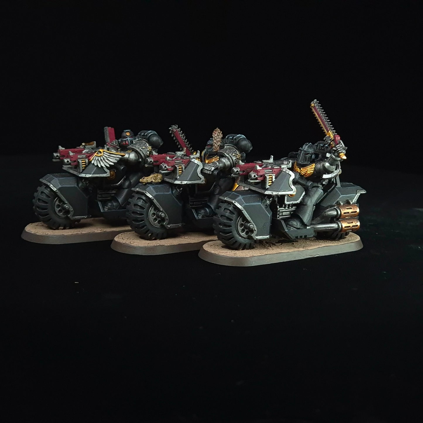 Veteran Bike Squad - Deathwatch - Space Marines - Warhammer 40k