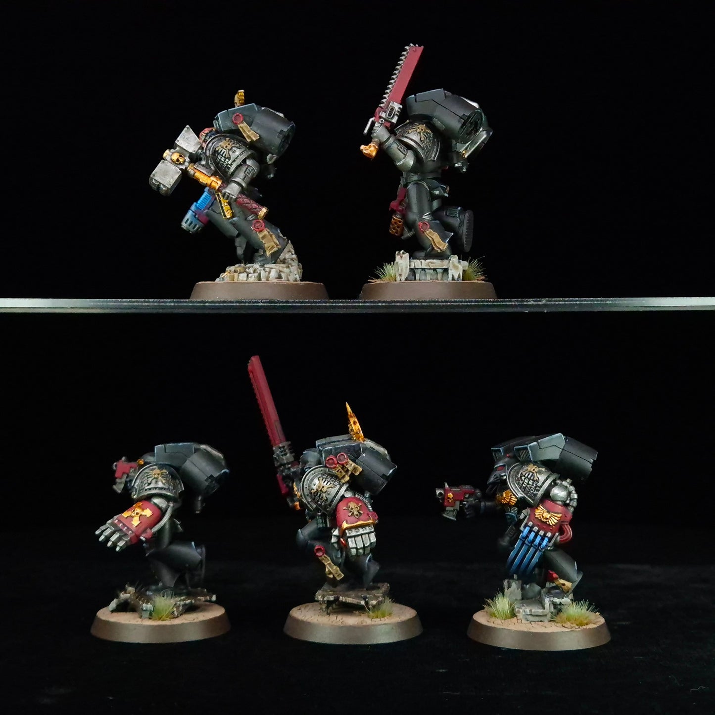 Veterans with Jump Packs - Deathwatch - Space Marines - Warhammer 40k