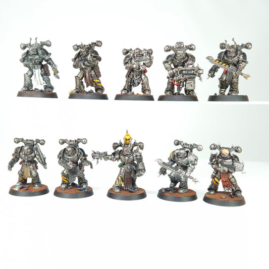 Legionnaires - Iron Warriors - Chaos Space Marines - Warhammer 40k
