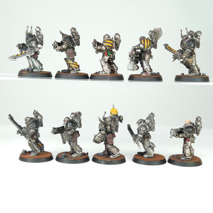 Legionnaires - Iron Warriors - Chaos Space Marines - Warhammer 40k