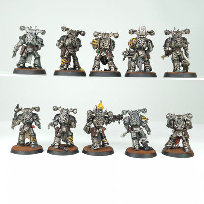 Legionnaires - Iron Warriors - Chaos Space Marines - Warhammer 40k